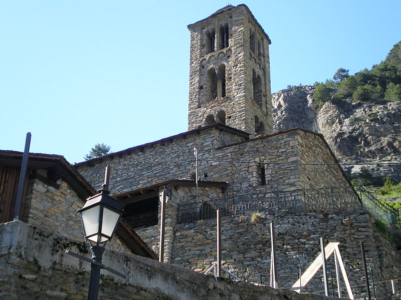 Església de Sant Climent de Pal, a historic Romanesque church in Andorra.