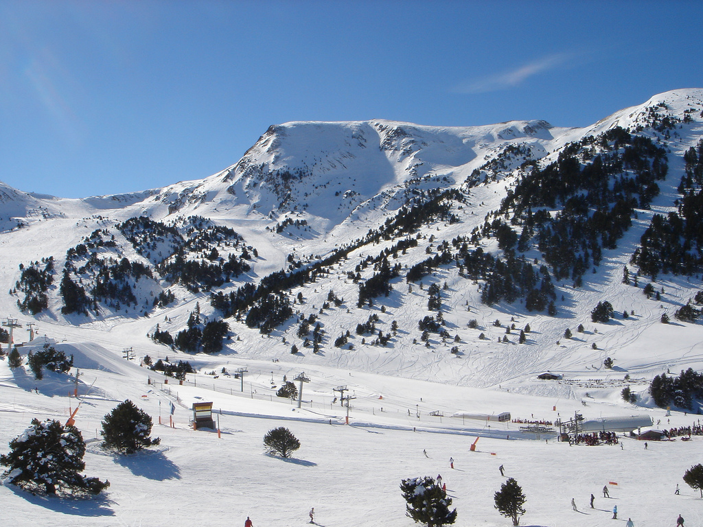 Grandvalira Ski Resort in Andorra.