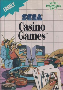 Cover of Sega Casino Games featuring virtual gambling experiences and incorporate virtual currencies.