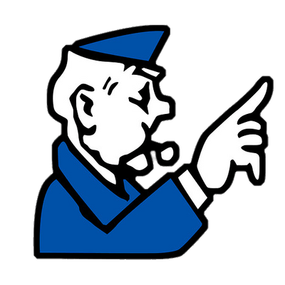 Policeman whistleblowing.