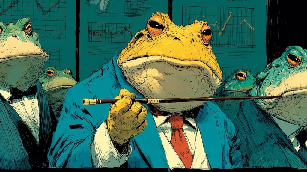 Bank whistleblowing Frogs thinking of whistleblower protection.