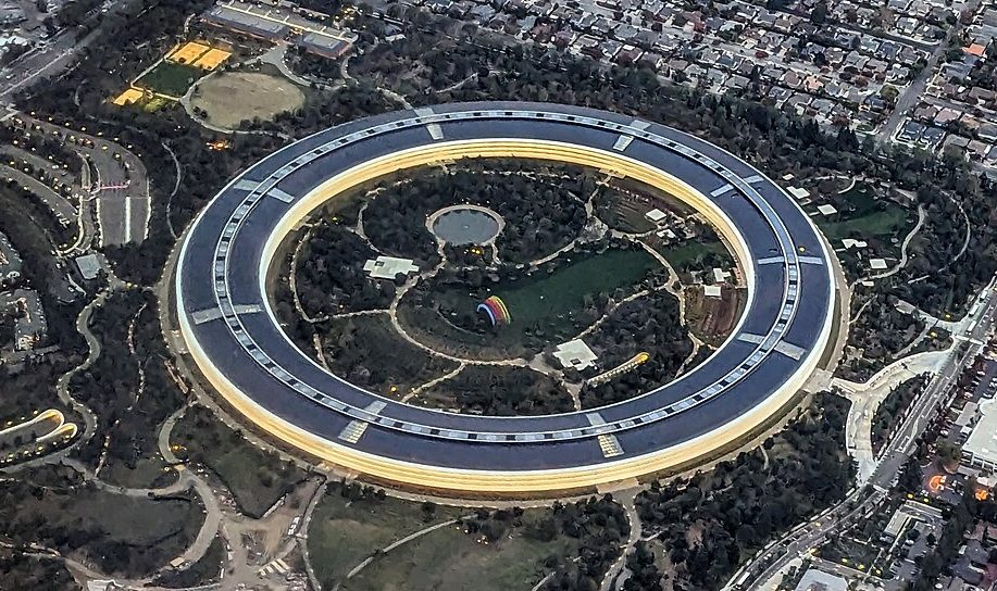 From above, Apple Park looks like a closed loop. The architecture reflects the culture: inward-facing, high-control, and meticulously designed. Inside, Apple reinforces this sense of containment with strong golden handcuffs, particularly through lucrative, long-term equity compensation to keep top talent.