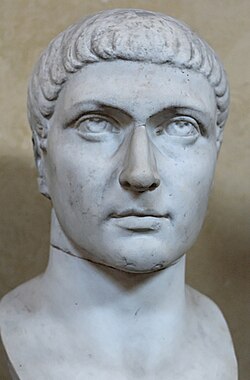 Bust of Flavius Valerius Constantinus.