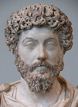 Bust of Marcus Aurelius Antoninus.